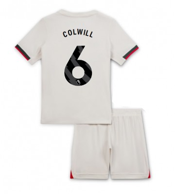 Chelsea Levi Colwill #6 Udebanetrøje Børn 2025-26 Kortærmet (+ Korte bukser)